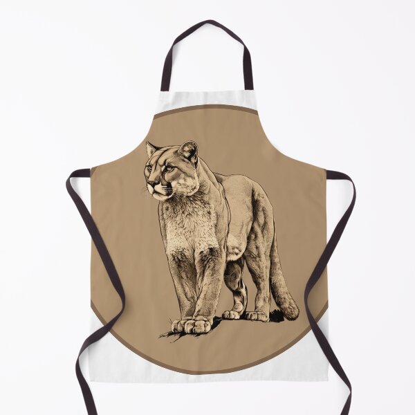 Item preview, Striking mountain lion t-shirt designed and sold by Modern Outlet ⭐⭐⭐⭐⭐.