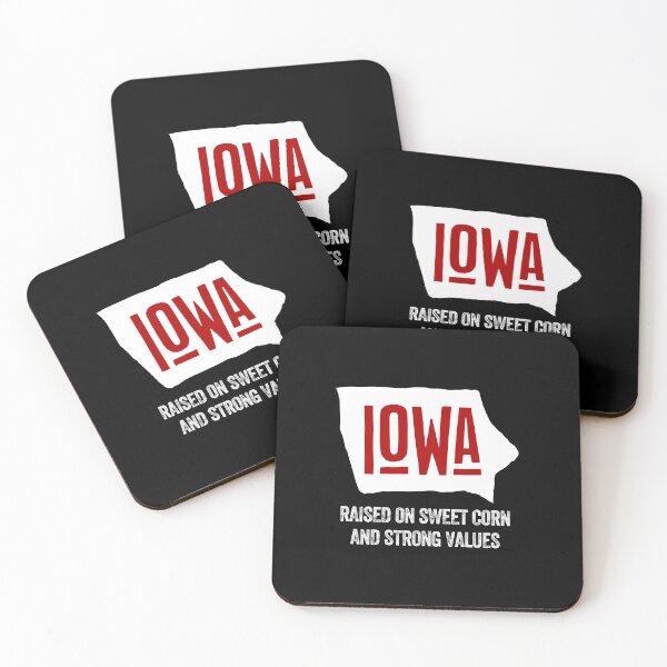 Item preview, IOWA RAISED ON SWEET CORN AND STRONG VALUES state USA pride United States   designed and sold by w1ckerman.