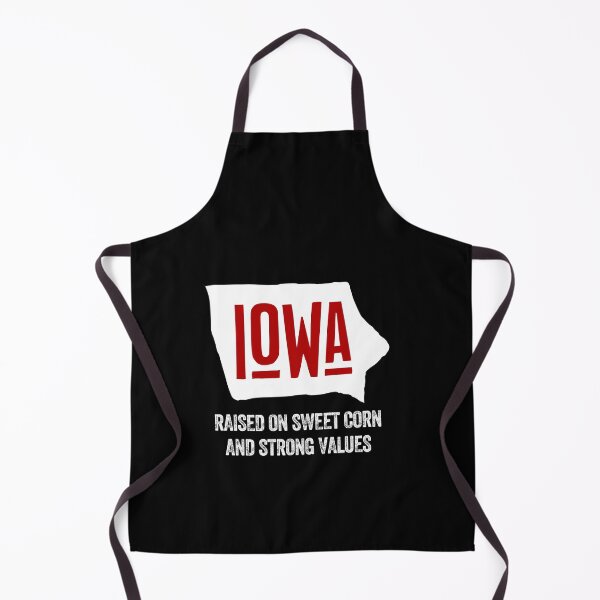 Item preview, IOWA RAISED ON SWEET CORN AND STRONG VALUES state USA pride United States designed and sold by w1ckerman.
