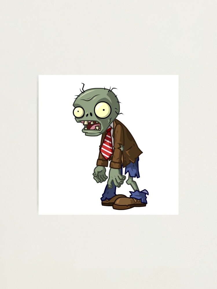 Regular Zombie from Plants vs Zombies  Plant zombie, Plants vs zombies,  Zombie drawings