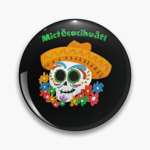 Item preview, Mictecacihuatl - Mexican Skeleton with hat and flowers designed and sold by ElLocoMus.