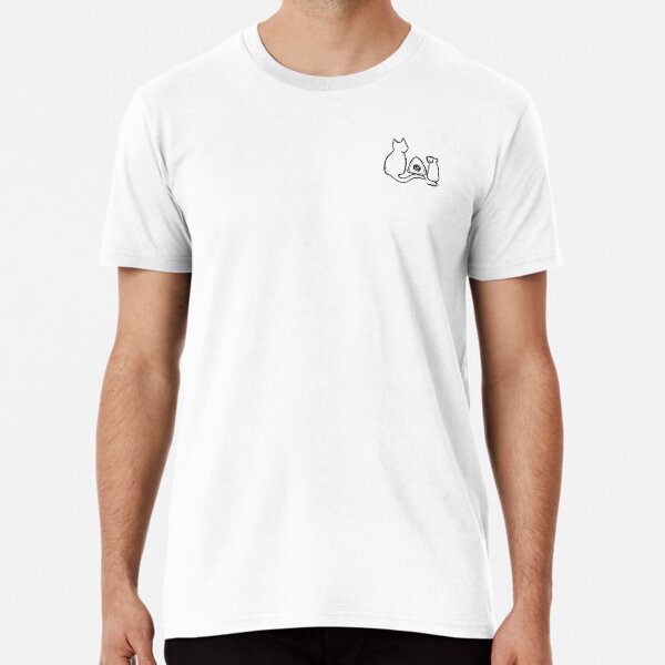Vista previa del artículo con la obra «Camiseta CatRatRiceball Line Light, sudadera con capucha, diseño de sombrero Camiseta premium», diseñado y vendido por MinabiTee.