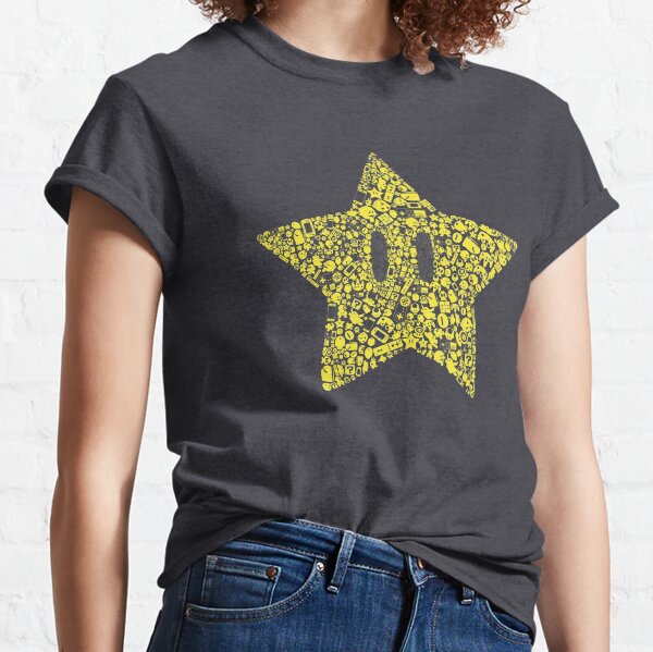 Gold Star Collage Classic T-Shirt