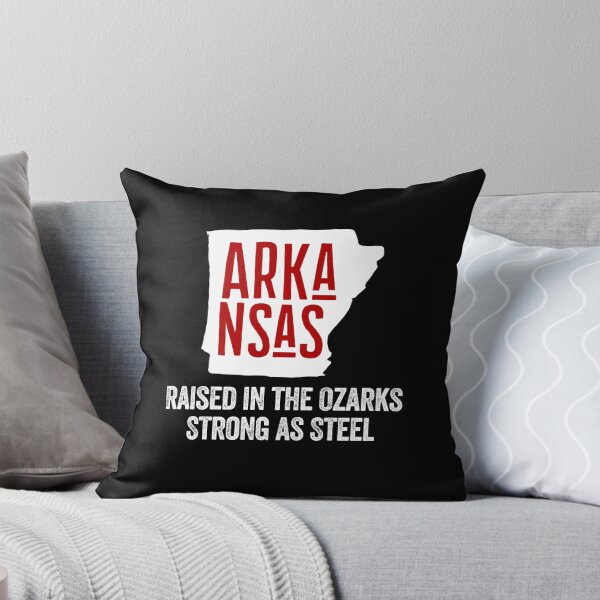 Item preview, ARKANSAS RAISED IN THE OZARKS STRONG AS STEEL state USA pride United States   designed and sold by w1ckerman.