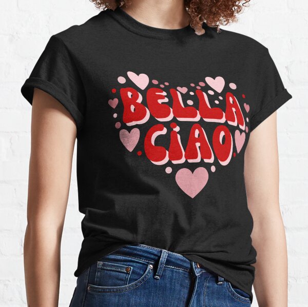 Tee shirt la best sale casa de papel femme