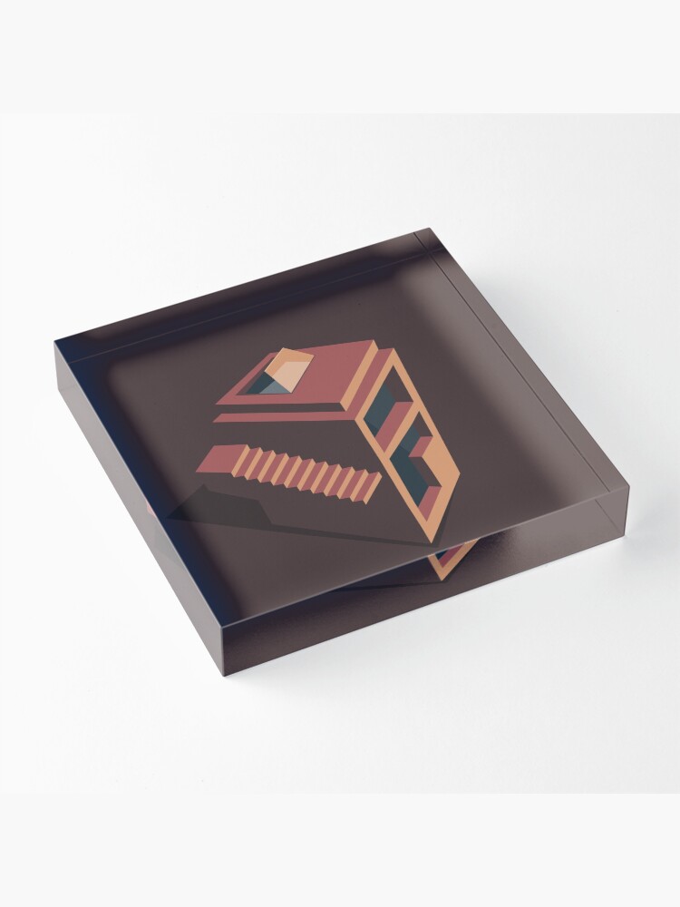 Thumbnail 3 of 5, Acrylic Block, Minimal Architecture 2 designed and sold by mikehealy.