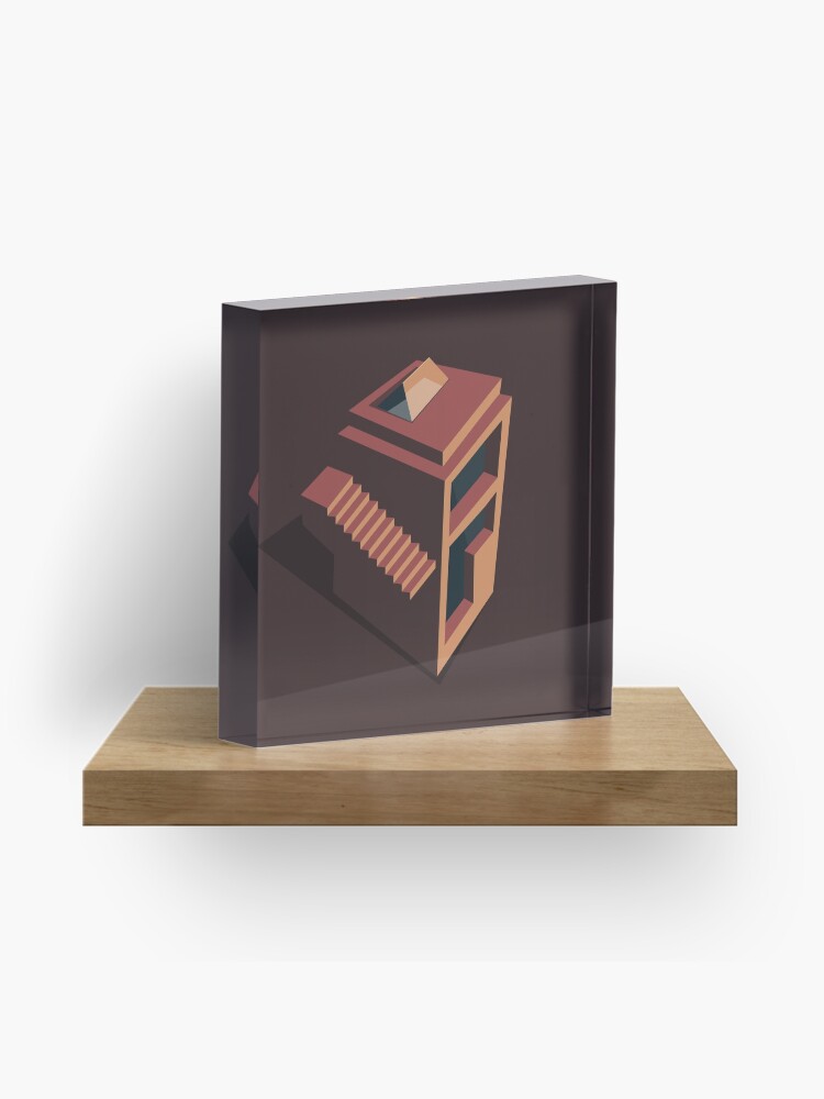 Thumbnail 1 of 5, Acrylic Block, Minimal Architecture 2 designed and sold by mikehealy.