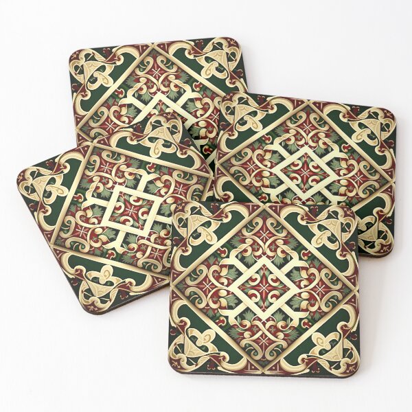 Item preview, Ornamental Plaid Pattern designed and sold by Juliascutecornr.