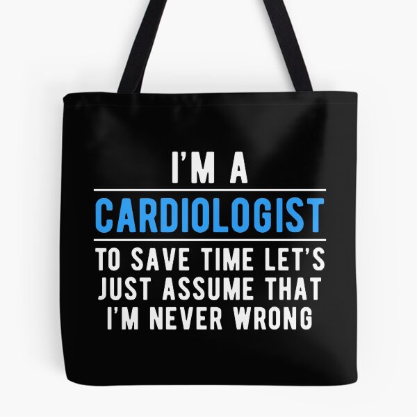 Item preview, Cardiology Cardiologist Witty designed and sold by NestaReign.
