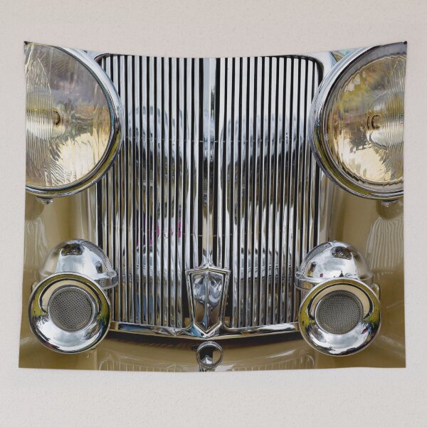 Item preview, Vintage Car Radiator Grill, 1948 Triumph Roadster designed and sold by JonDelorme.
