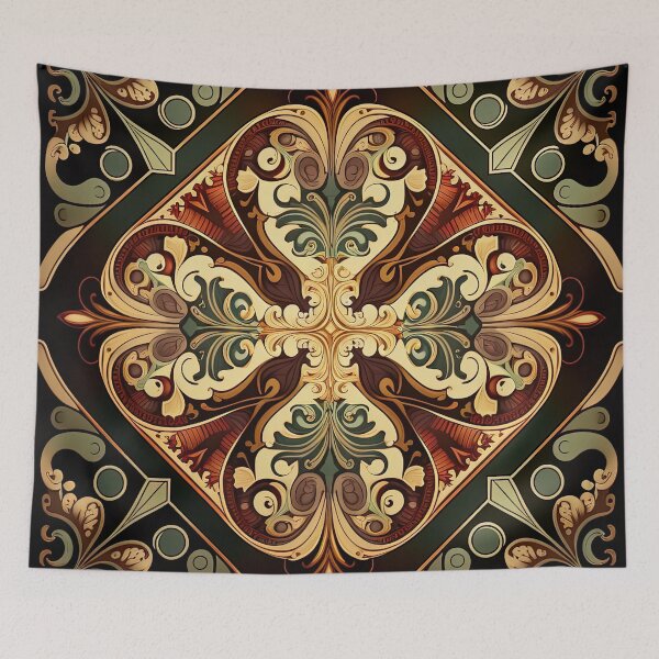 Item preview, Ornamental Plaid Pattern designed and sold by Juliascutecornr.