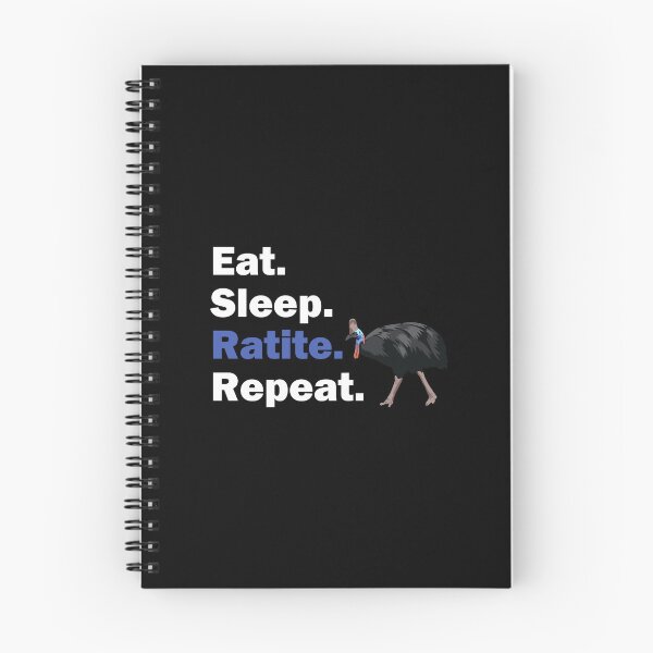 Item preview, Eat. Sleep. Ratite. Repeat designed and sold by GeoCreate.