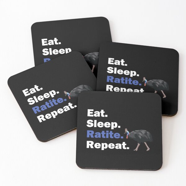 Item preview, Eat. Sleep. Ratite. Repeat designed and sold by GeoCreate.