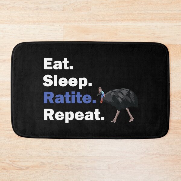 Item preview, Eat. Sleep. Ratite. Repeat designed and sold by GeoCreate.