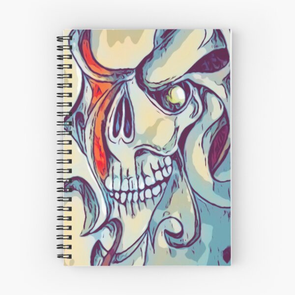 Item preview, Flamboyant skull designed and sold by Glenbobagins.