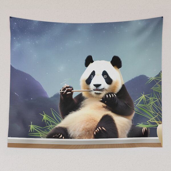 Item preview, A Starry Night with a Bamboo Feast designed and sold by LEVI SALVIAN JANITRA.
