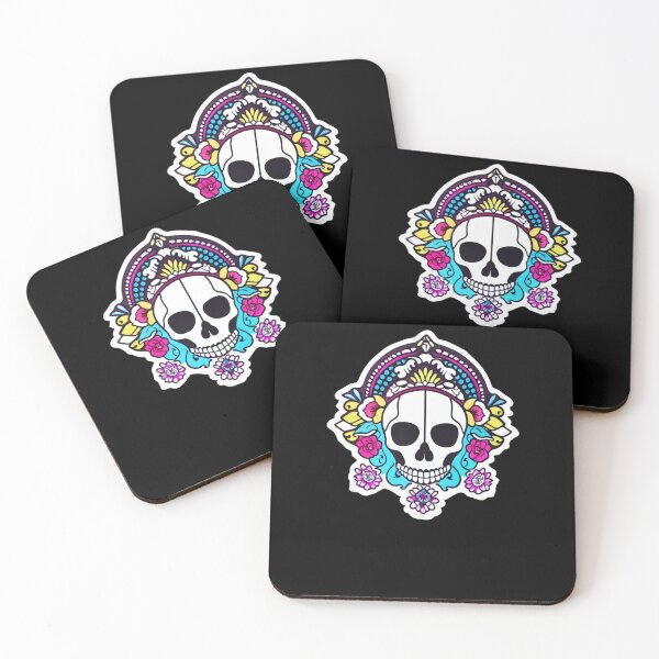Item preview, Mictecacihuatl - Pastel Skull designed and sold by ElLocoMus.