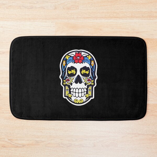 Item preview, Mictecacihuatl - Flower Skull designed and sold by ElLocoMus.