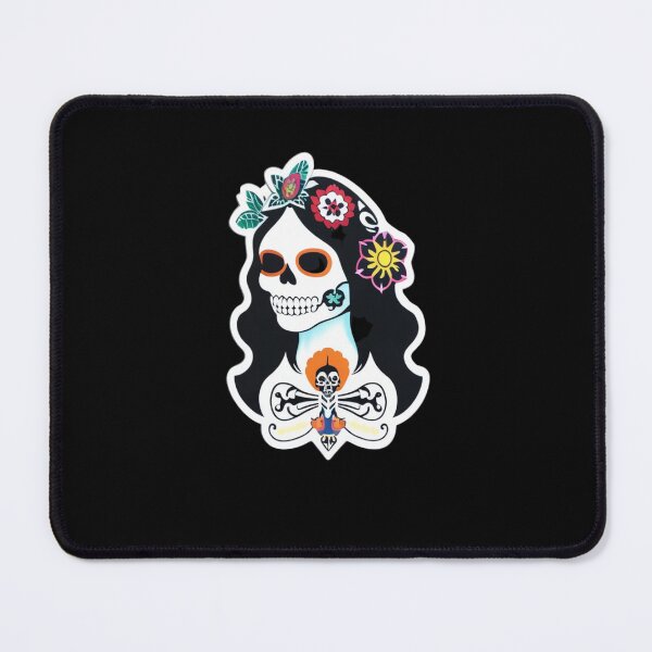 Item preview, Mictecacihuatl - Woman Skull designed and sold by ElLocoMus.