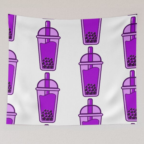 Item preview, Modern Purple Boba Bubble Tea Cup designed and sold by NexoNourishment.
