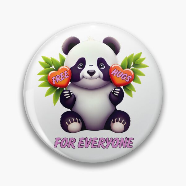 Item preview, Free Hugs for Everyone, Cute Panda Bear Design designed and sold by Ricardo Gutierrez.