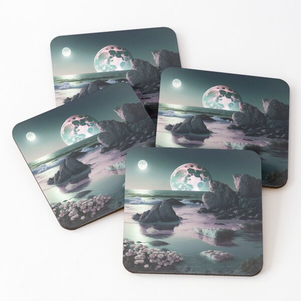 Item preview, moon over the sea designed and sold by Deborah Regan.