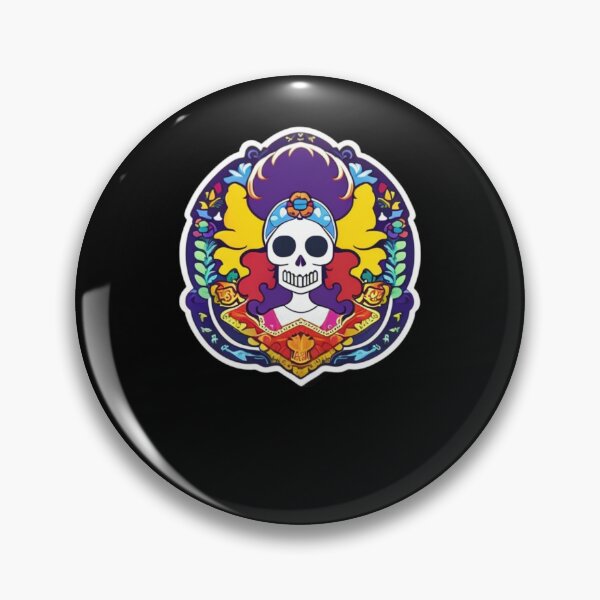 Item preview, Mictecacihuatl - Purple Skull designed and sold by ElLocoMus.