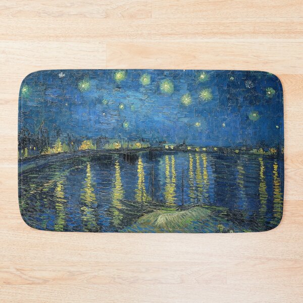 Item preview, Vincent van Gogh's Starry Night Over the Rhone (1888) designed and sold by superbling.