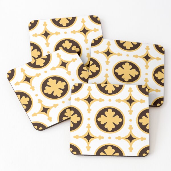 Item preview, Azulejos | Sun Kissed Yellow Tiles Pattern designed and sold by LaMadeleine.