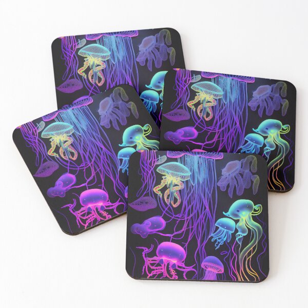 Item preview, Illuminated Invertebrates - Jellyfish Under The Sea designed and sold by mcmtdesigns.