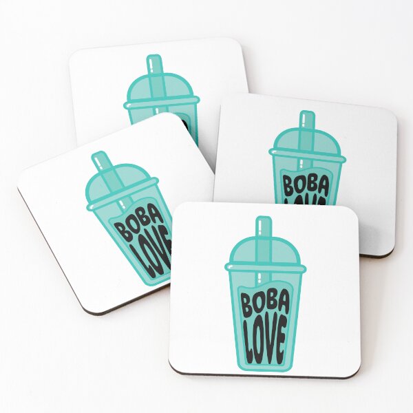 Item preview, Boba Love Teal and Black Bubble Tea Cup designed and sold by NexoNourishment.
