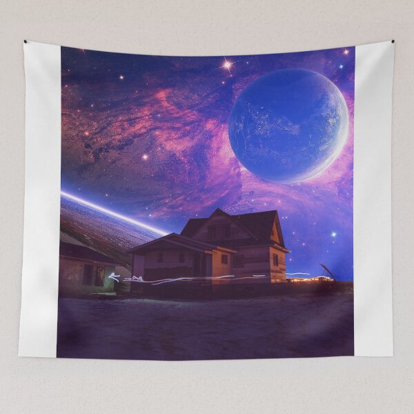 Item preview, House on the Planet designed and sold by DreamCollagee.