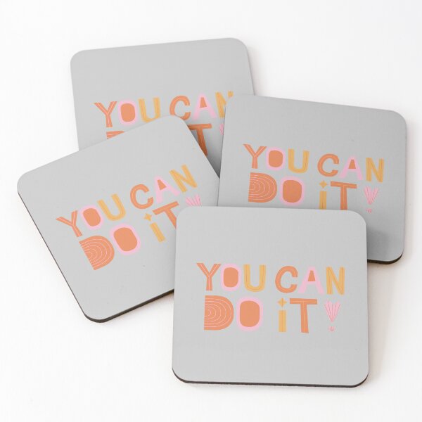 Item preview, You can do it. Motivational quotes designed and sold by Cute-and-Co.