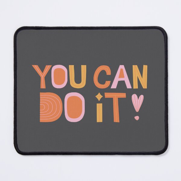 Item preview, You can do it. Motivational quotes designed and sold by Cute-and-Co.
