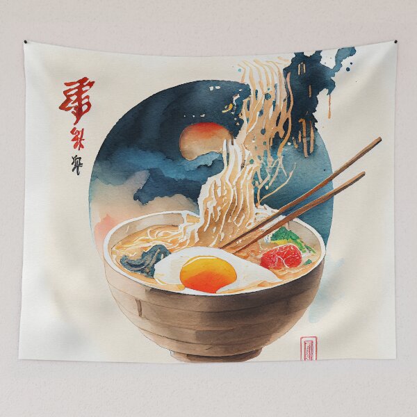 Item preview, Ramen Ramen Ramen Noodles! designed and sold by The-Dark-Art.