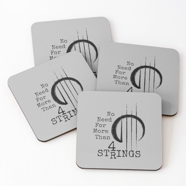 Item preview, 4 Strings Ukulele Bass Violin Anti-Guitar Insult Diss Fun designed and sold by Skizzenmonster.