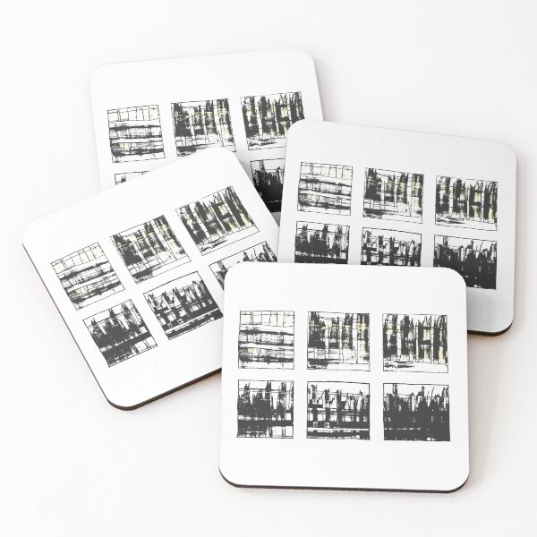 Item preview,  Liminal Space in Monocrome through 6 windows designed and sold by BlackArtichoke.