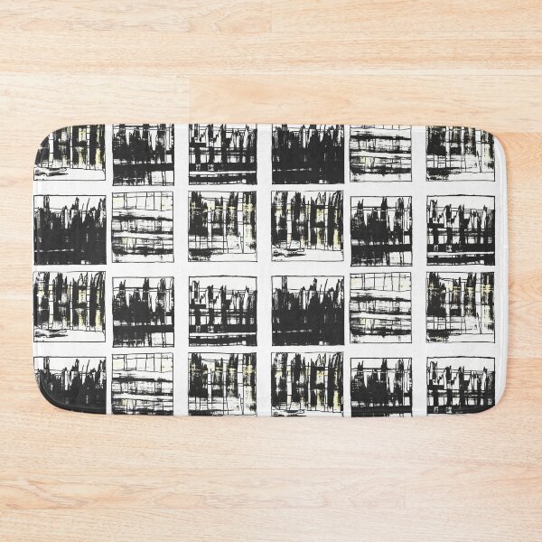Item preview,  Liminal Space in Monocrome through 6 windows designed and sold by BlackArtichoke.