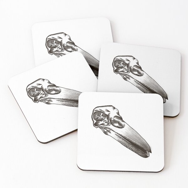 Item preview, Raven Bird Skull Artwork designed and sold by Lixxie22.