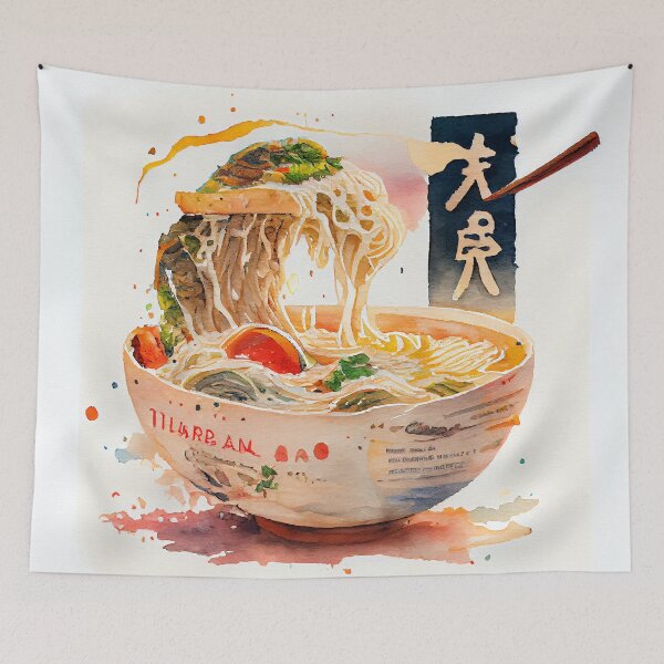 Item preview, Ramen Ramen Ramen Noodles! designed and sold by The-Dark-Art.
