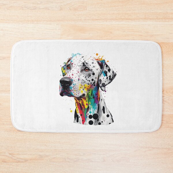Item preview, Colorful Pop Art Dalmatian Dog, Carriage Dog Lover, Spotted Coach Puppy Owner designed and sold by PRINTED ..