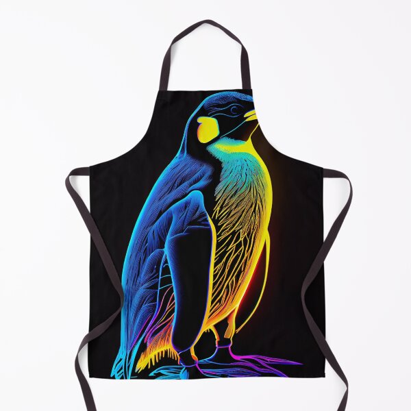 Item preview, Frosty Friend - Neon Penguin designed and sold by mcmtdesigns.