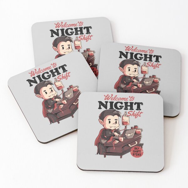 Item preview, Welcome to Night Shift  - Funny Office Dracula Gift designed and sold by EduEly.