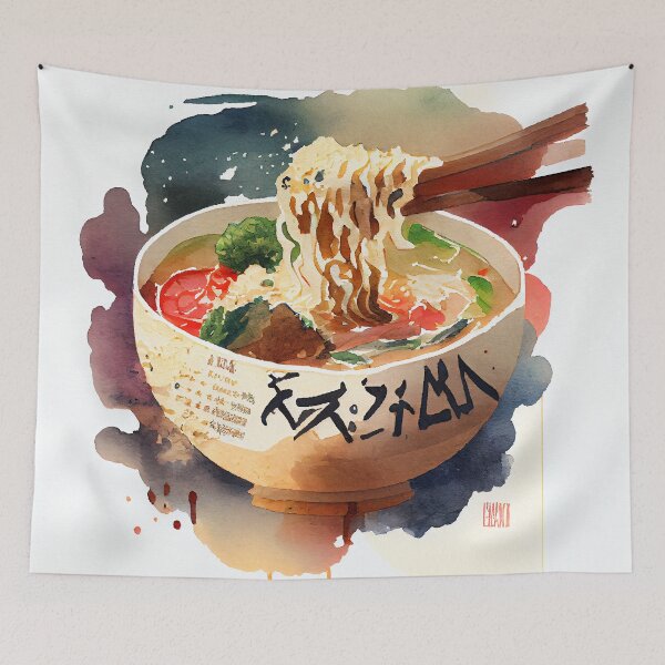 Item preview, Ramen Ramen Ramen Noodles! designed and sold by The-Dark-Art.