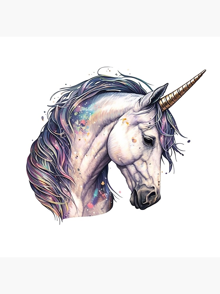 Unicorn, A Realistic Drawing | Clipart Panda - Free Clipart Images