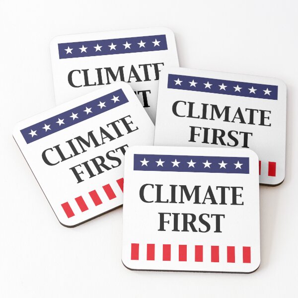 Item preview, Climate First / Stars & Stripes (Climate Change) designed and sold by MrFaulbaum.