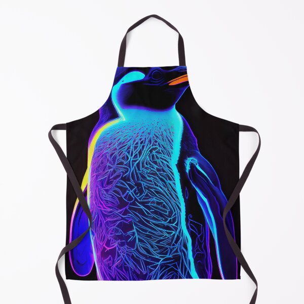 Item preview, Glistening Glacier - Penguin Neon designed and sold by mcmtdesigns.