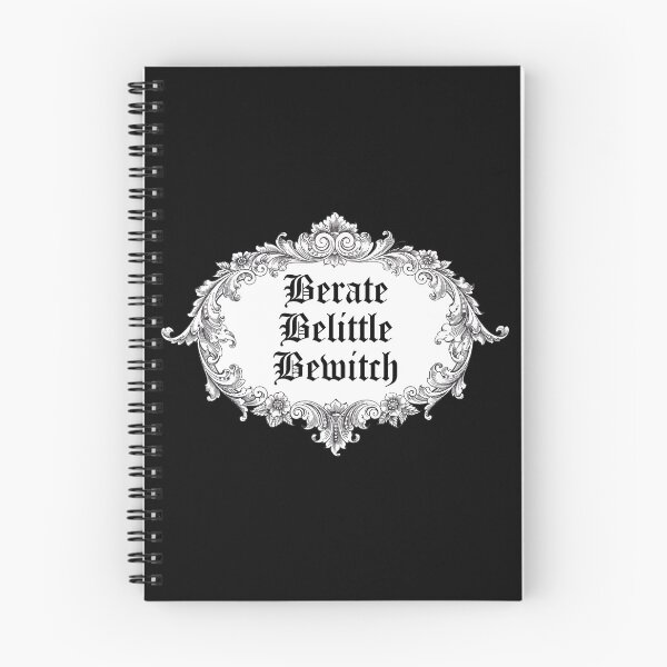 Item preview, Berate, Belittle, Bewitch designed and sold by Thingamabobbidi.