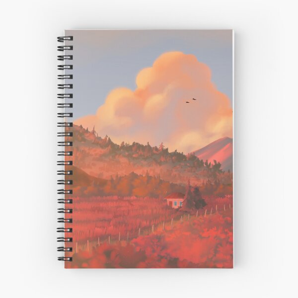 Item preview, these fields under the orange hues designed and sold by mienar.