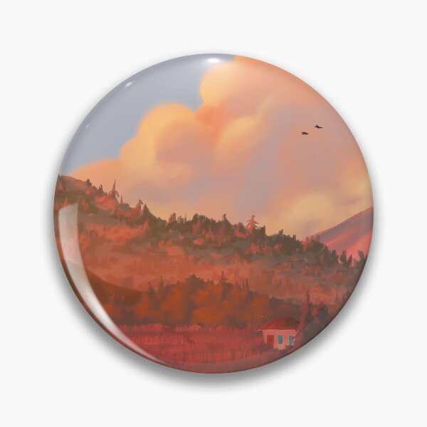 Item preview, these fields under the orange hues designed and sold by mienar.